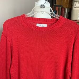 St. John’s Bat Red Crew Neck Sweater